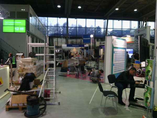 Мастер на час Сокольники - подготовка к выставке All-over-IP Expo 2014